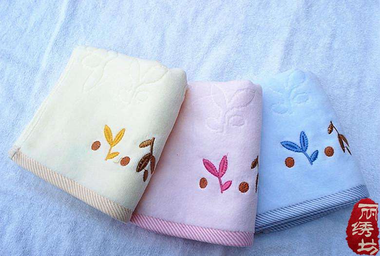 毛巾刺绣的风格与种类