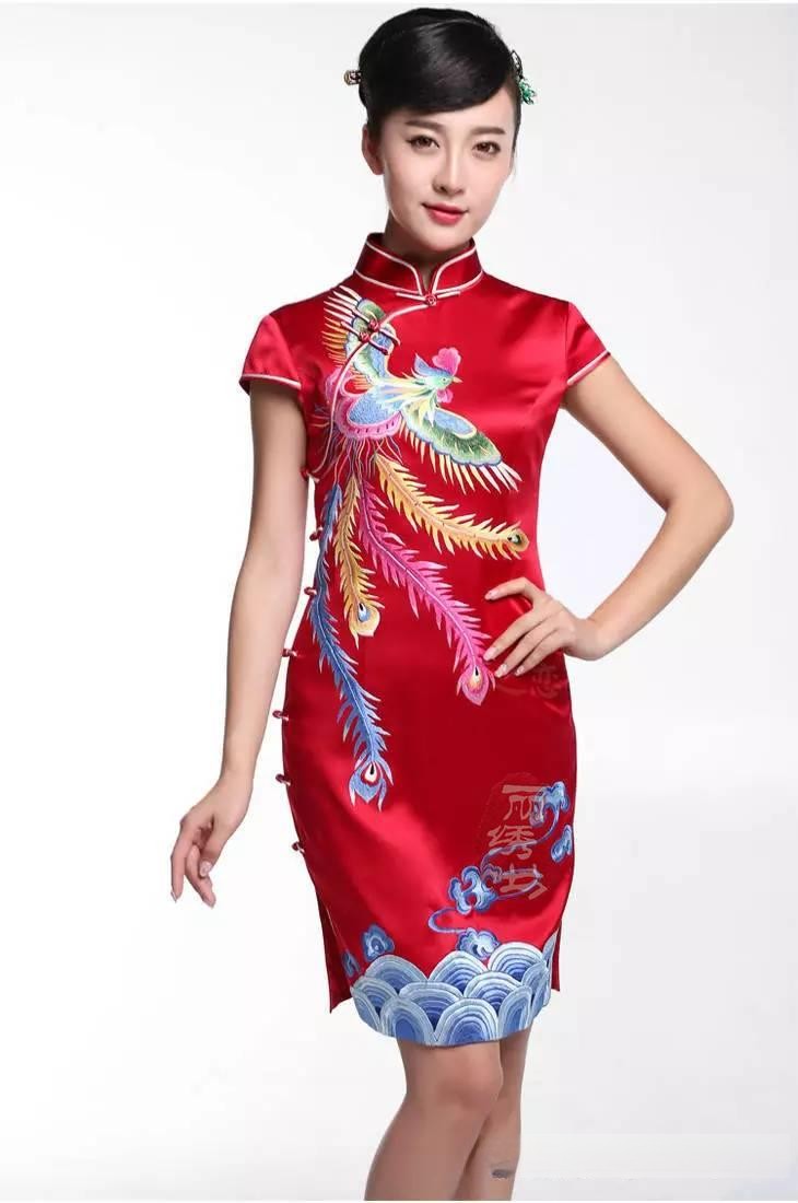 东方女人独懂的旗袍绣花之美